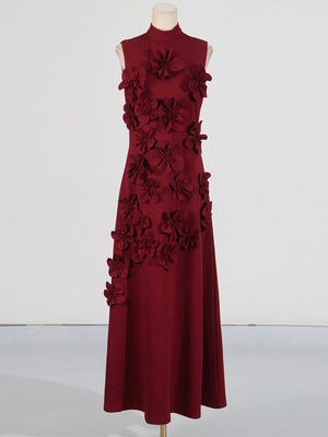 Patchwork Appliques Dress