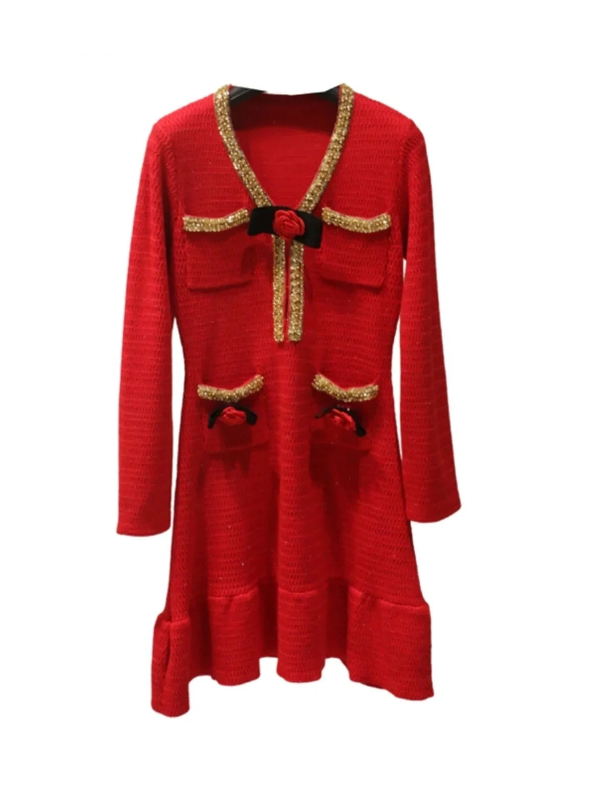 New Year's Red Dress