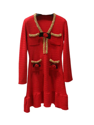 New Year's Red Dress