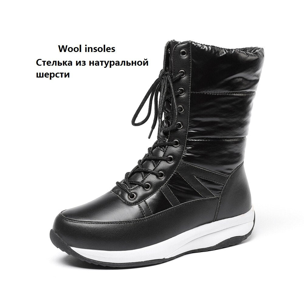 Winter Ankle Boots Waterproof Non Slip