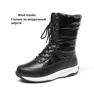 Winter Ankle Boots Waterproof Non Slip