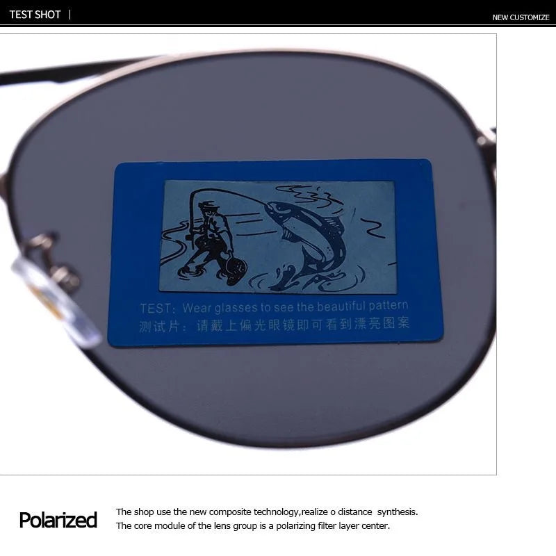 Mercedes Benz High-End Luxury Polarized Sunglasses Anti Glare Goggles