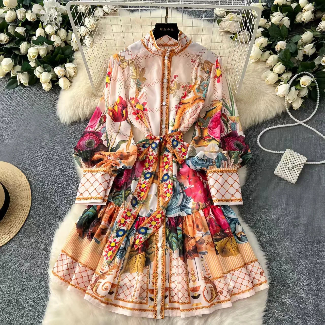 Puff Sleeve Dress