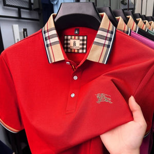 Designer Fashion Brand Short Sleeve Polo Shirt
