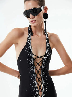 Black Skinny Jumpsuit