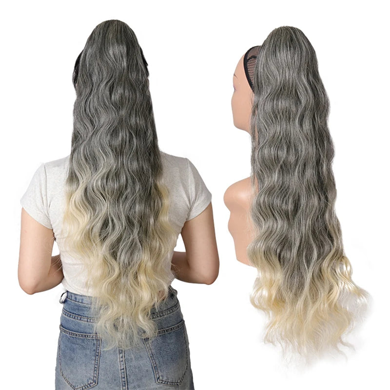 Synthetic Curly Ponytail Drawstring Hairpiece