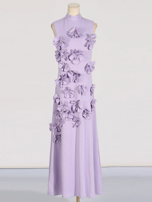 Patchwork Appliques Dress