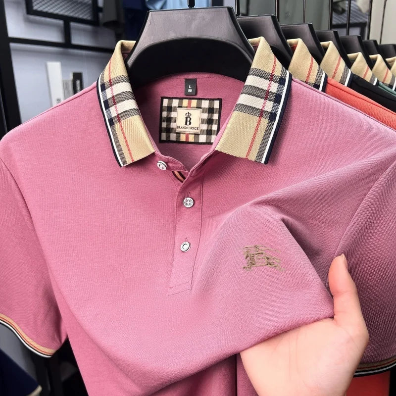 Designer Fashion Brand Short Sleeve Polo Shirt