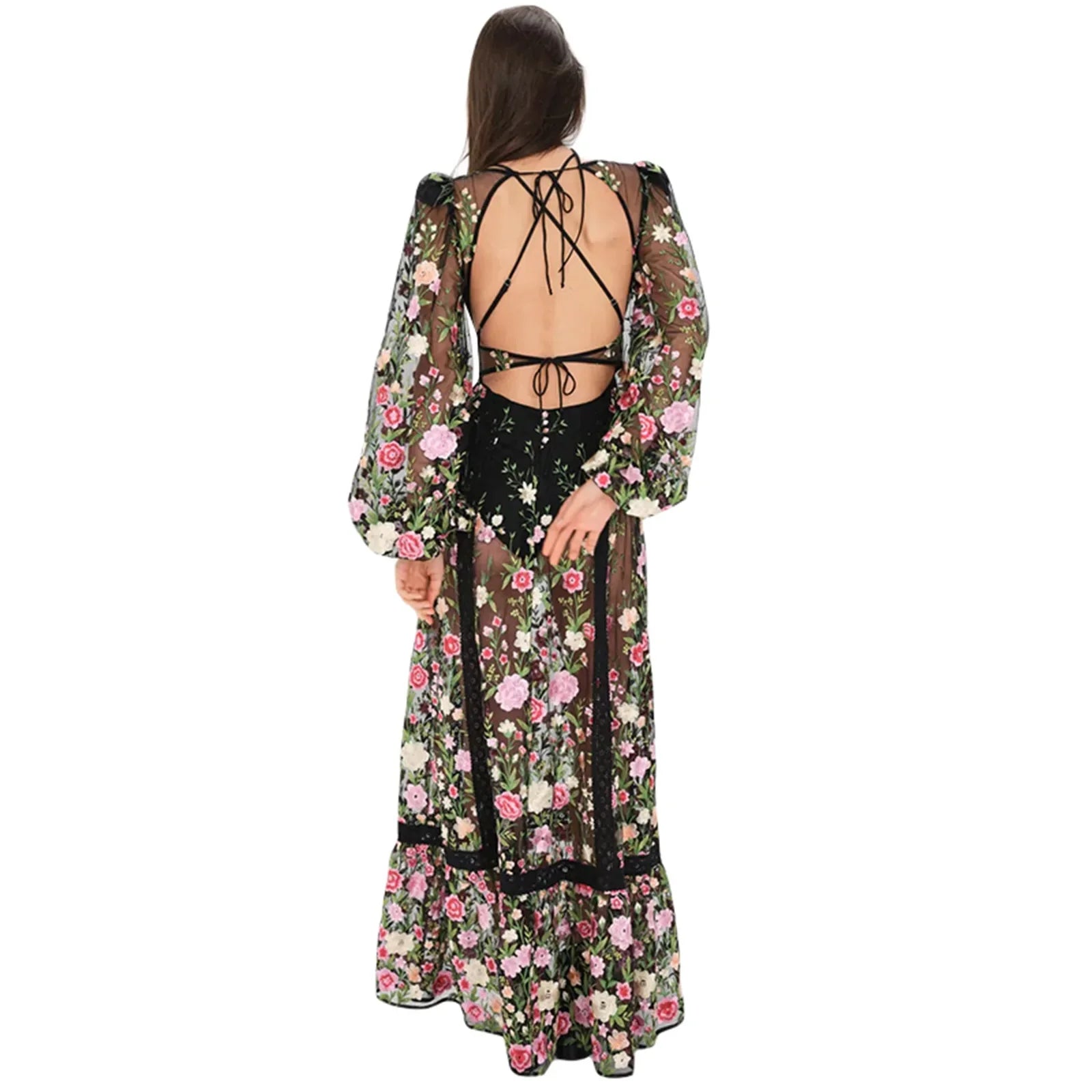 Sweet Long Beach Dress