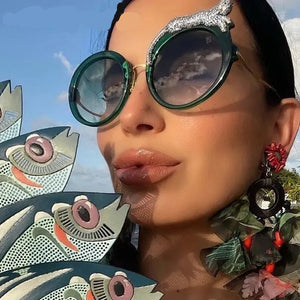 Oversized Round Sunglasses