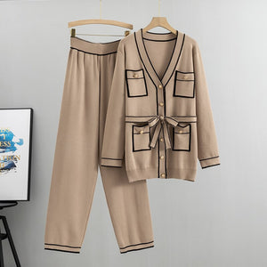 Panelled Knitted Sets