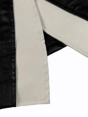 Faux Leather PU Jacket