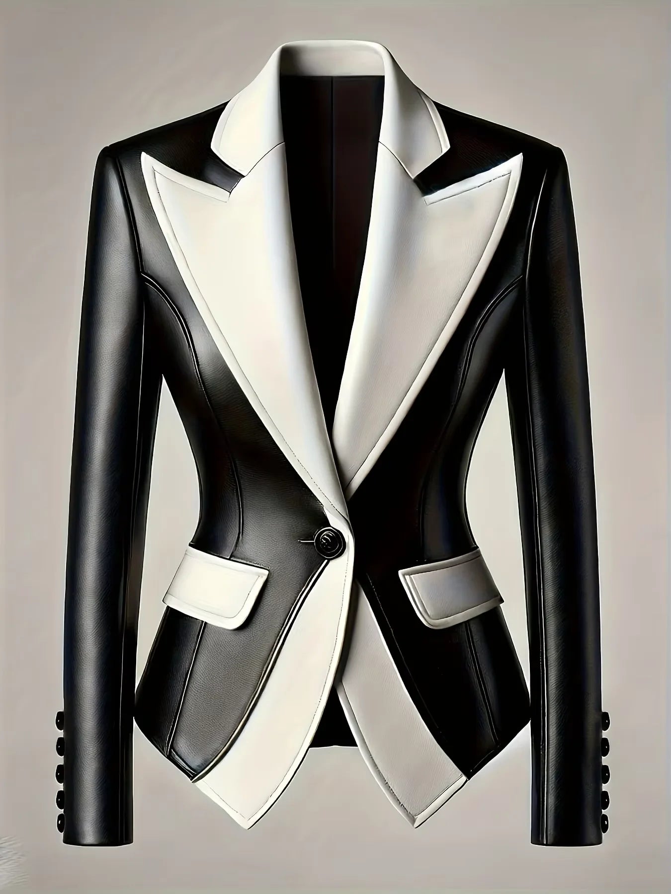 Faux Leather PU Jacket