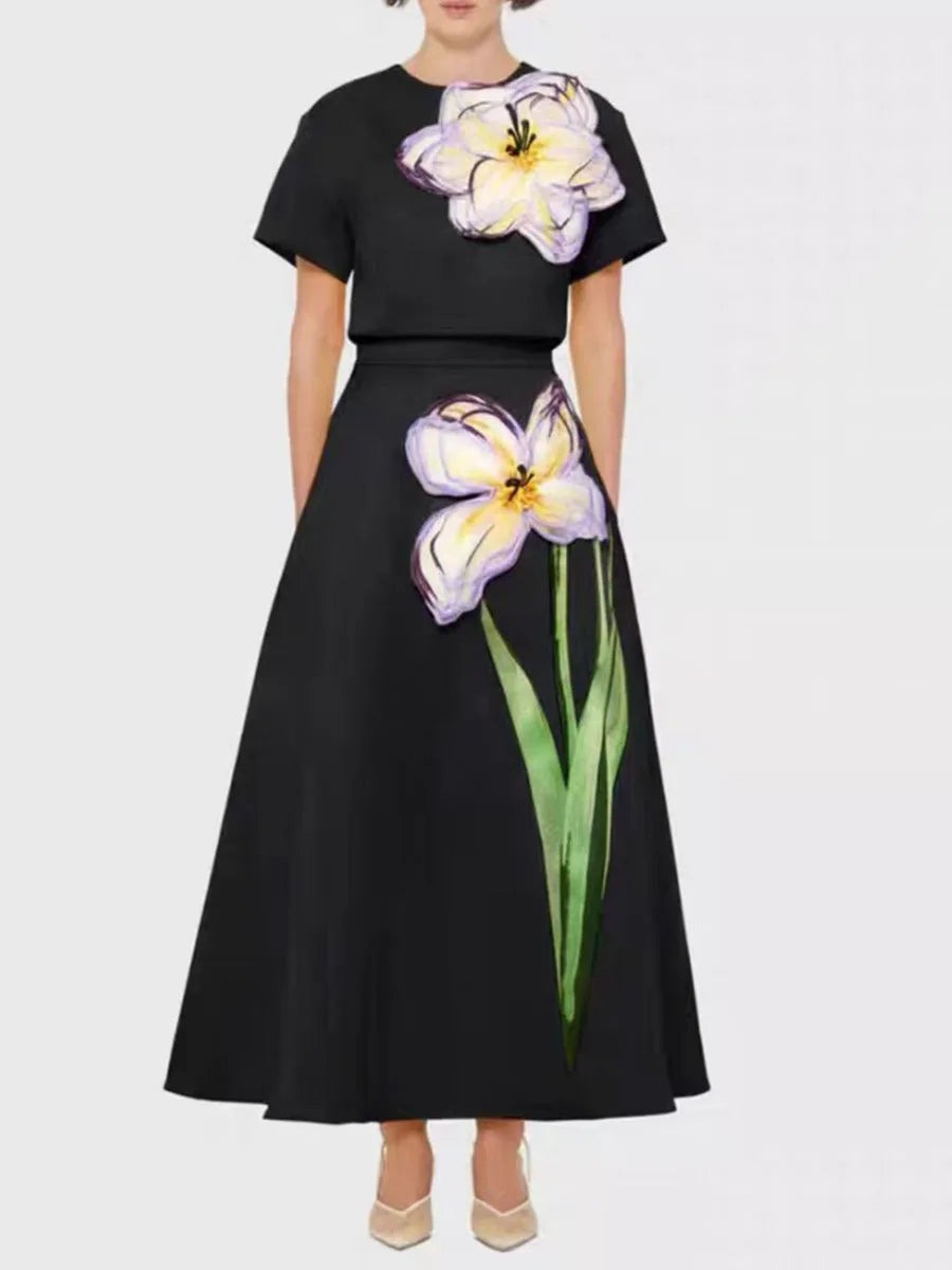 Solid Loose Two Piece Set