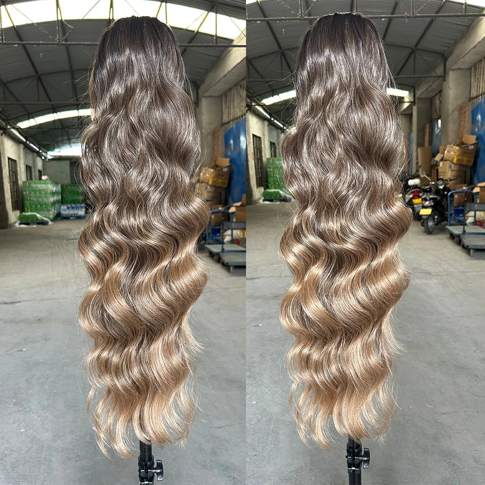 Ponytail 28Inches Blond 27/ 613 Synthetic Hair Extension 180grams Heat Resistant