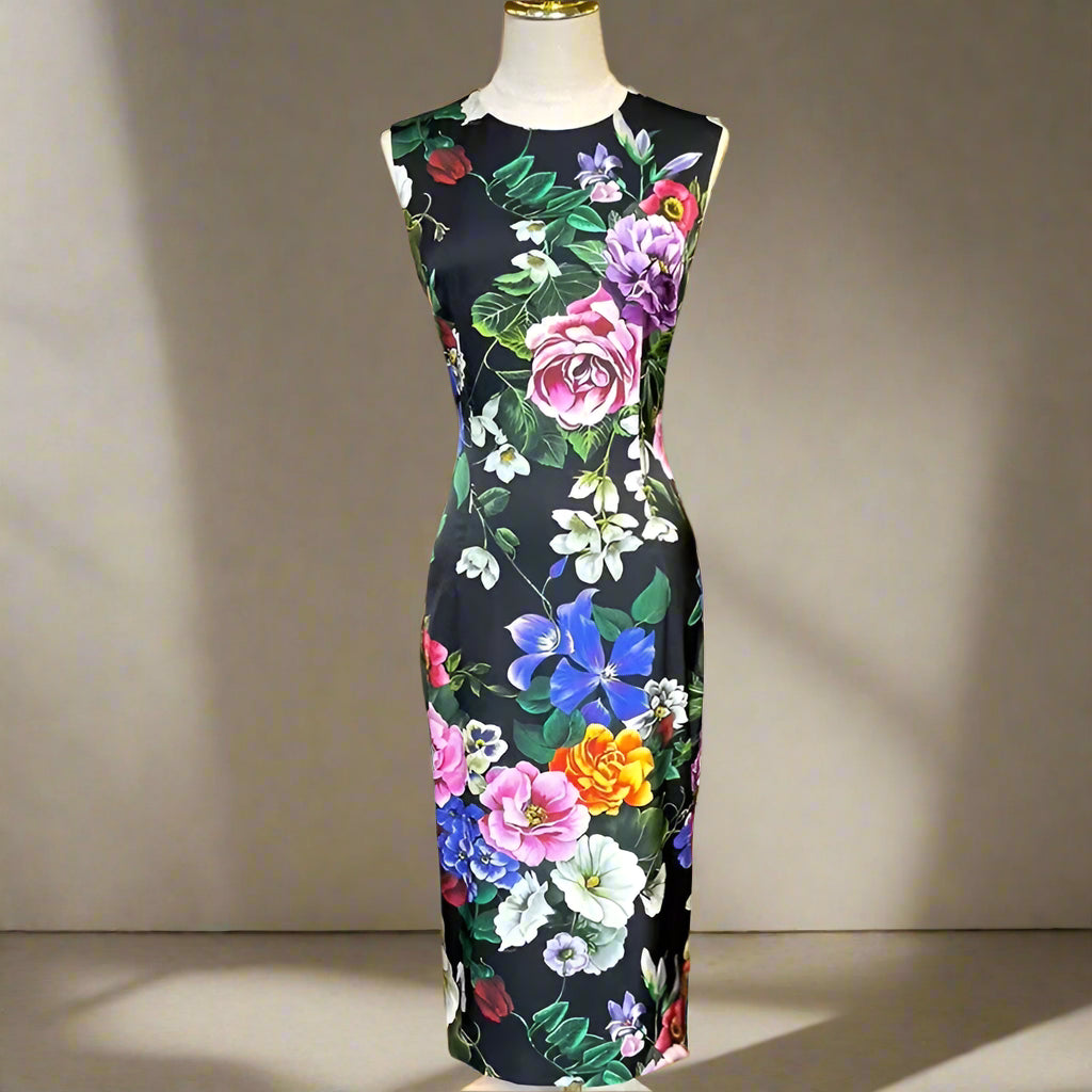 Print Silk Dresses