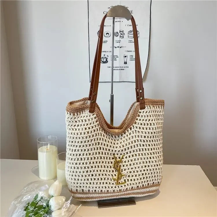 Lightweight 2025 Raffia Tote Bag