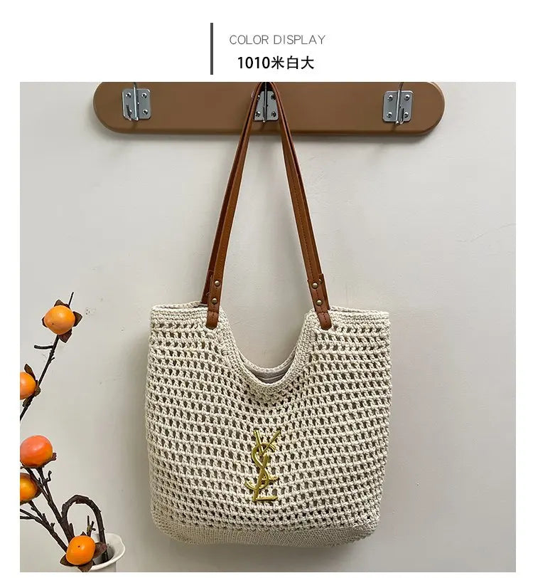 Lightweight 2025 Raffia Tote Bag