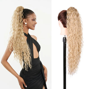 Synthetic Curly Ponytail Drawstring Hairpiece