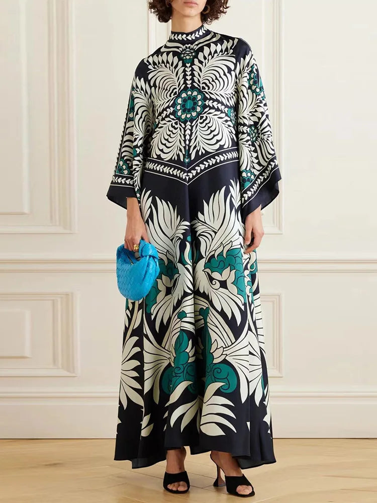 Printing Loose Streetwear Dress