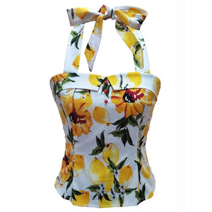 Retro Vintage Crop Tops