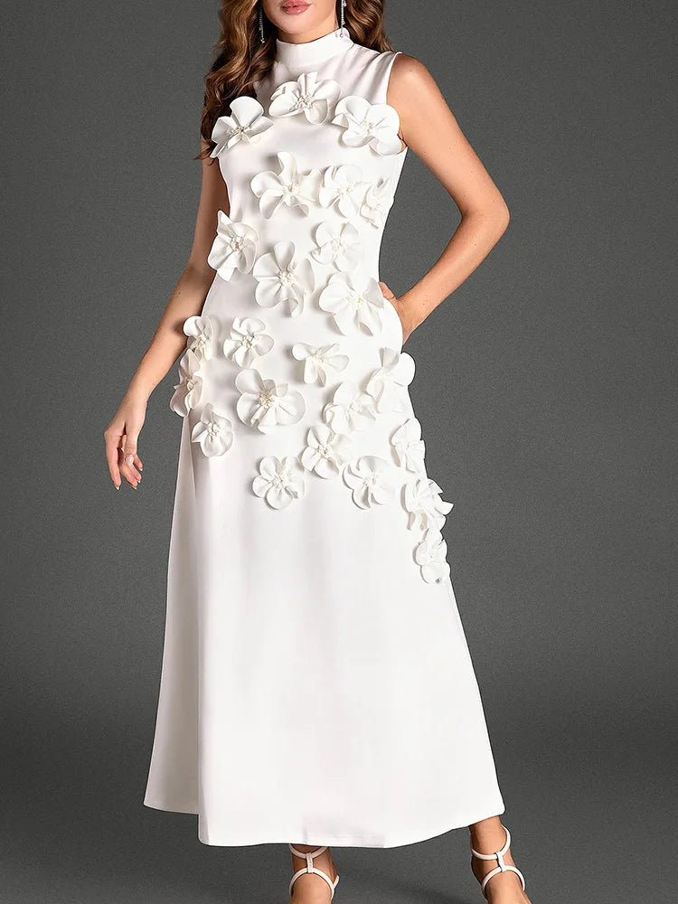 Patchwork Appliques Dress