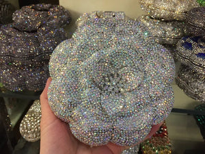 Crystal Flower Bag