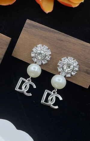 High quality rhinestone splicing pearl bride jewelry