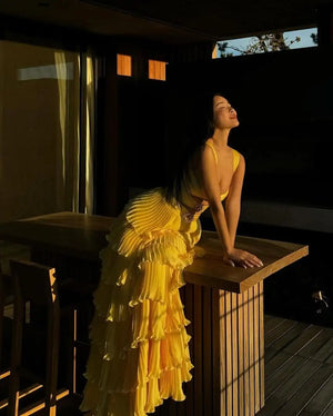 Cover Up Skirt Beach Two-piece Elegant And Pretty Dress