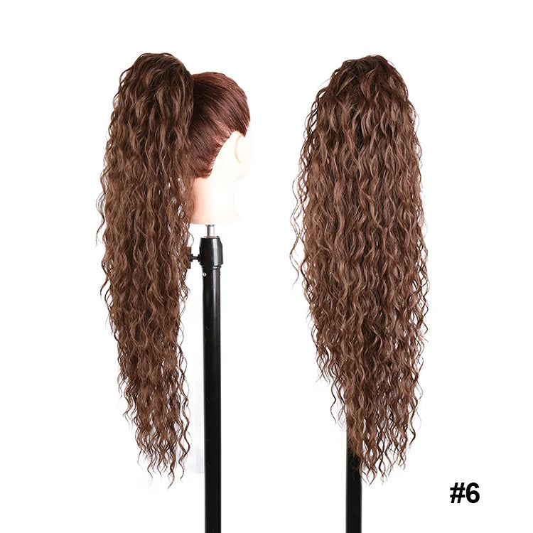 Synthetic Curly Ponytail Drawstring Hairpiece