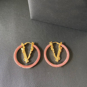 French Round Exquisite Earrings