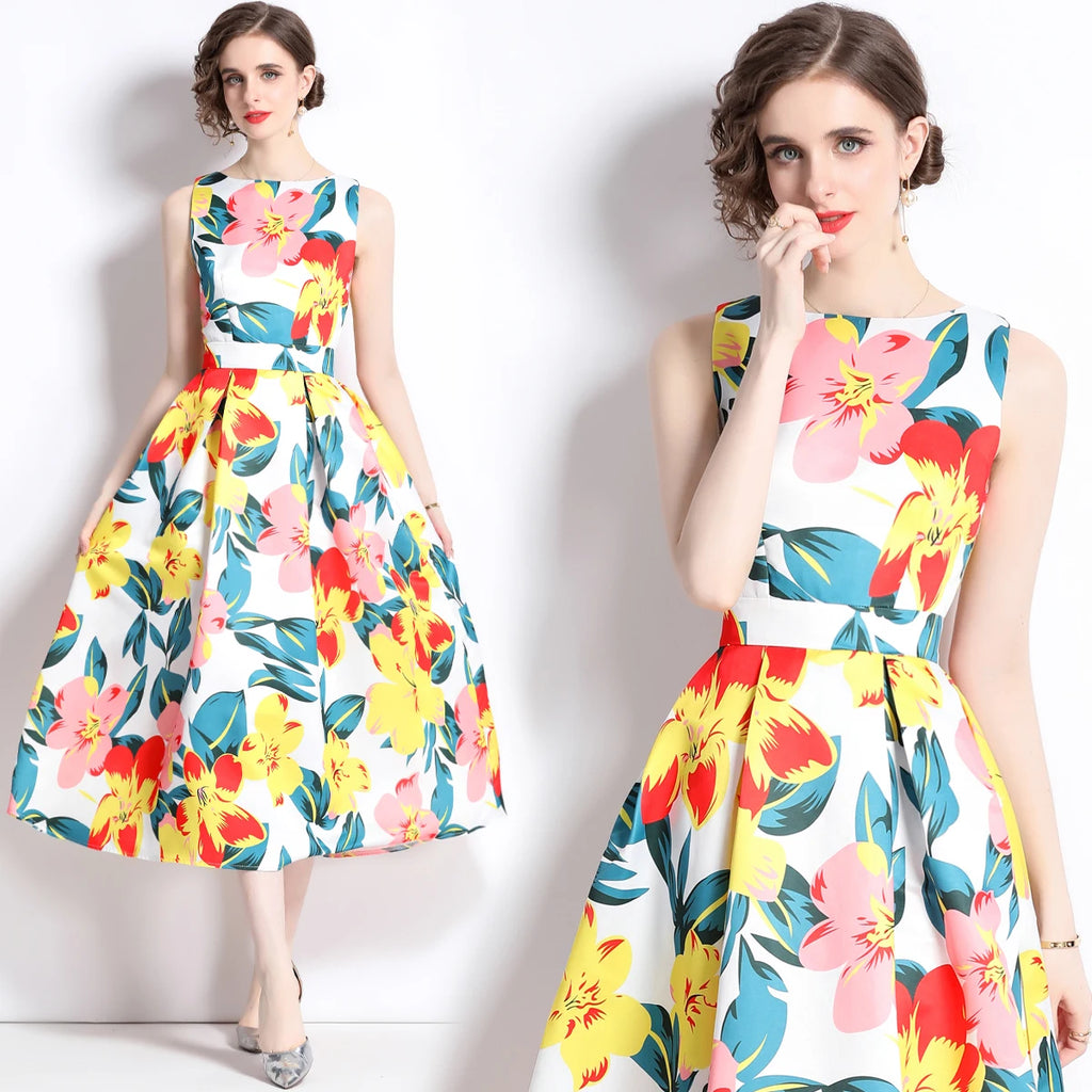 Floral Midi Dress