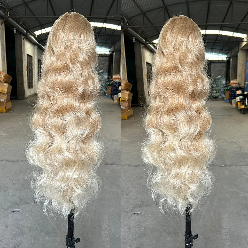 Ponytail 28Inches Blond 27/ 613 Synthetic Hair Extension 180grams Heat Resistant