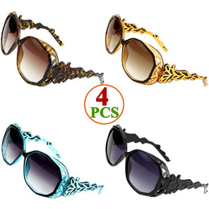 Luxury Oversized Sunglasses Polygon Frame