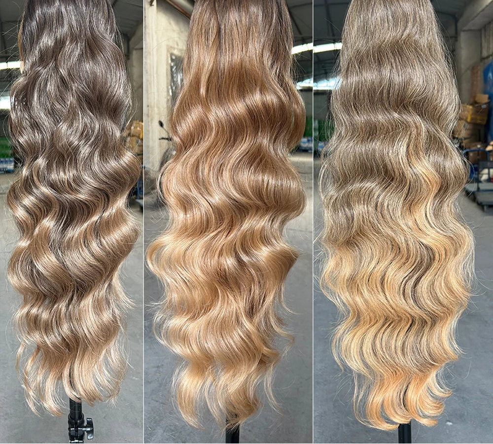 Ponytail 28Inches Blond 27/ 613 Synthetic Hair Extension 180grams Heat Resistant