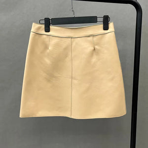 Leather Skirt