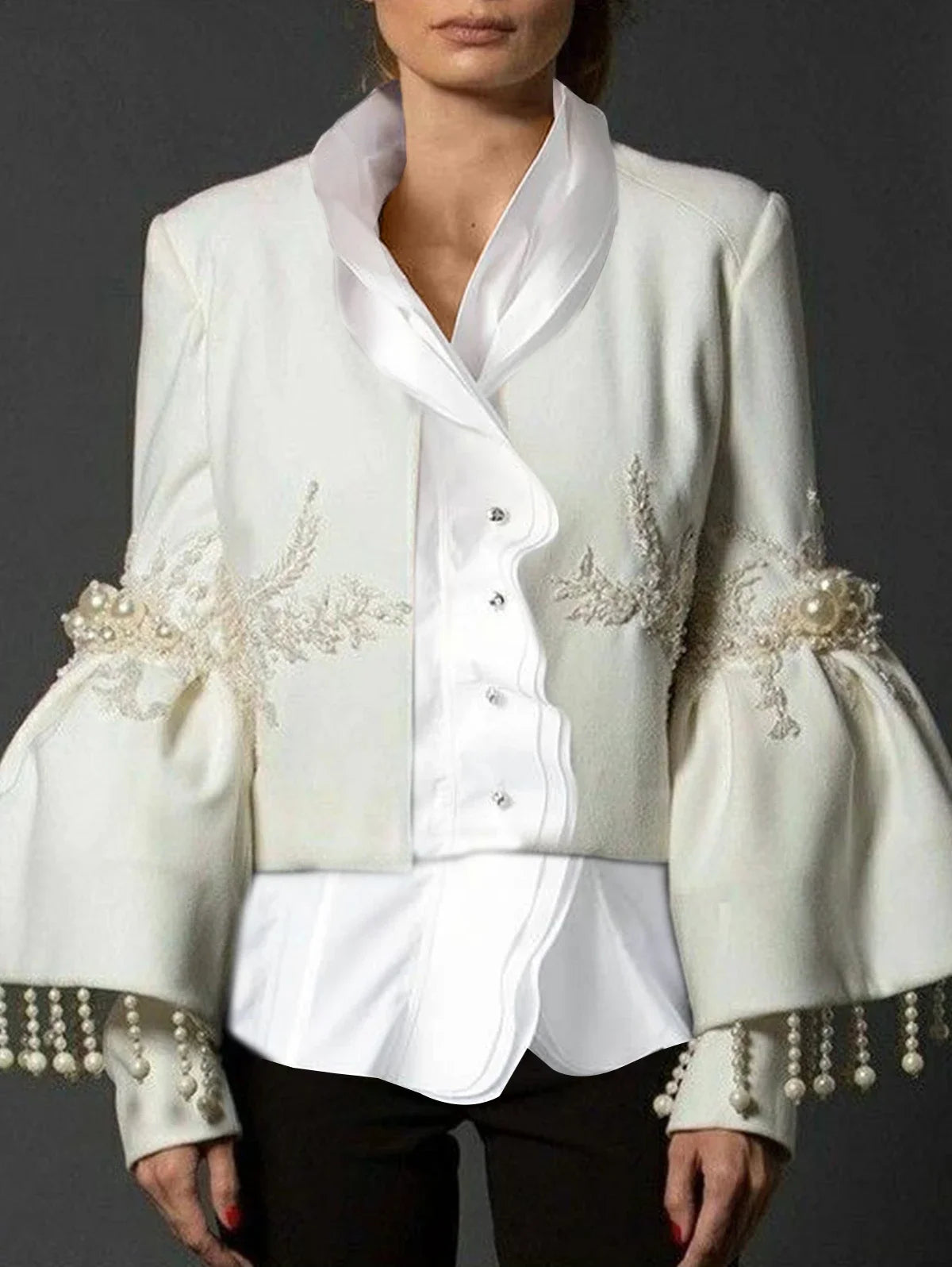 Pearl Tassel Jacket