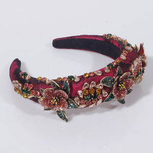 Craft Rhinestones Baroque Wide Headbands