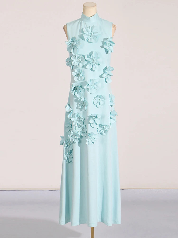 Patchwork Appliques Dress