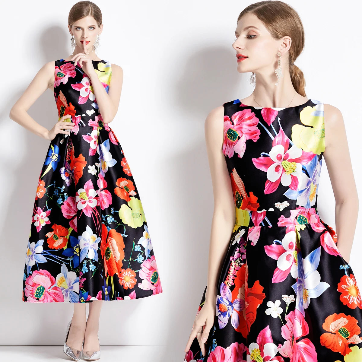 Floral Midi Dress