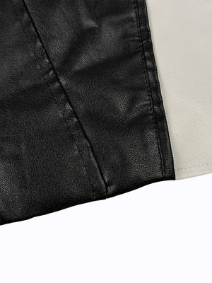 Faux Leather PU Jacket