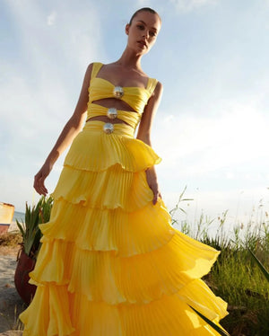 Cover Up Skirt Beach Two-piece Elegant And Pretty Dress