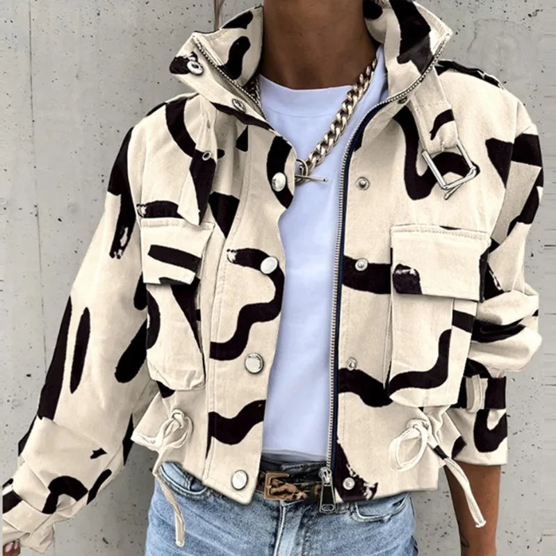 Streetwear Autumn & winter Elegant Pocket Button Coats