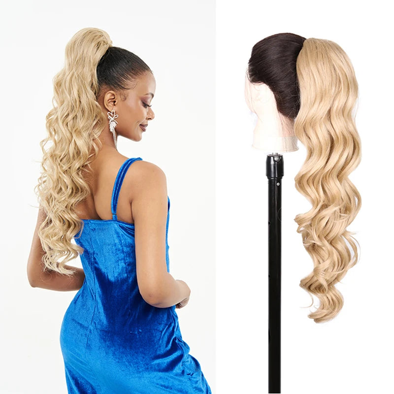 Synthetic Curly Ponytail Drawstring Hairpiece