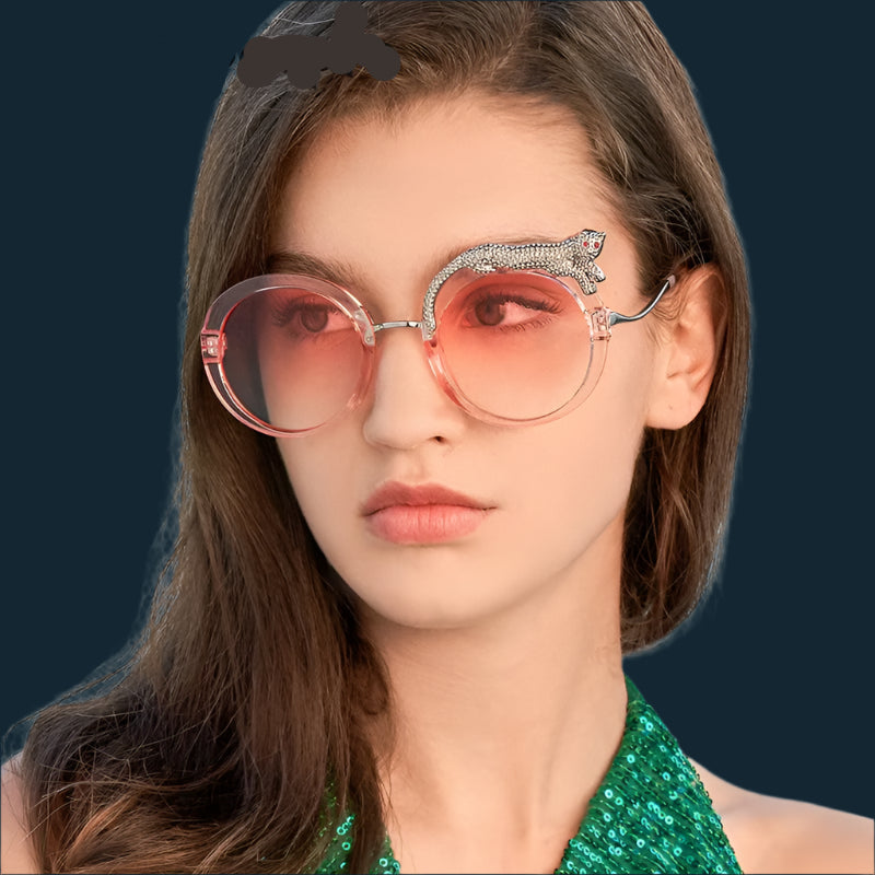 Oversized Round Sunglasses
