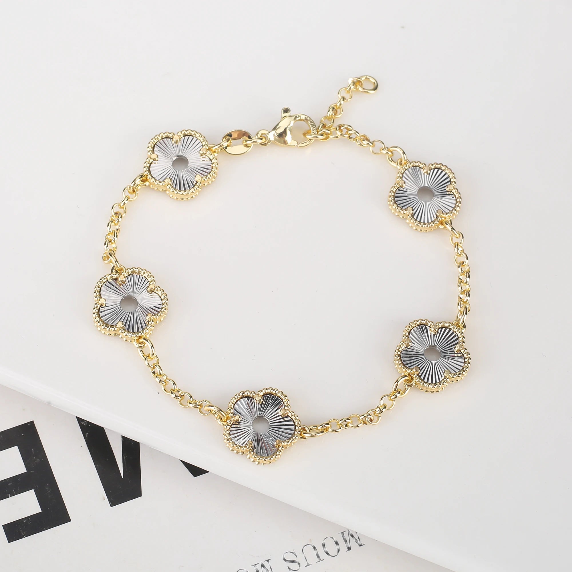 Hollow Metal Double sided Hollow Jewelry Set
