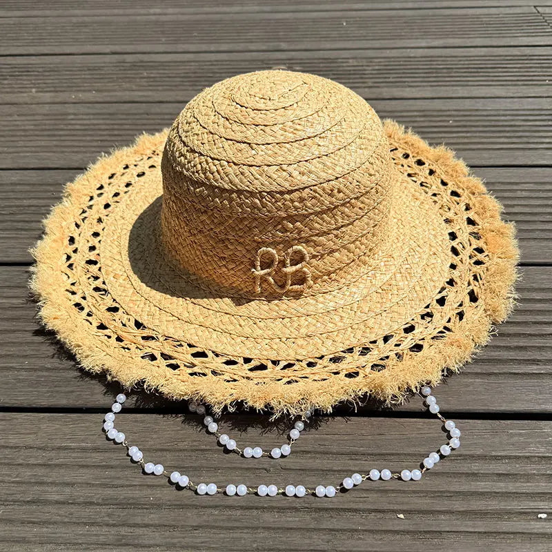 2025 Summer Raffia Straw Hat