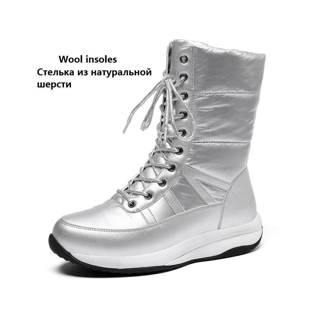 Winter Ankle Boots Waterproof Non Slip
