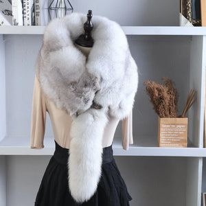 Real Fur Fox Scarf