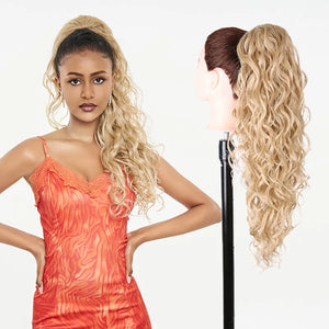 Synthetic Curly Ponytail Drawstring Hairpiece
